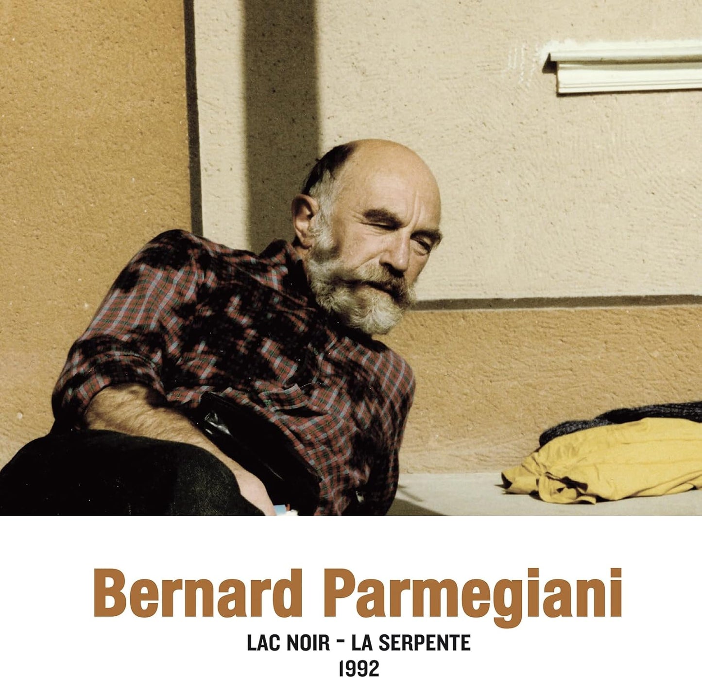 1992 CD cover featuring a portrait of Bernard Parmegiani, a bearded man.