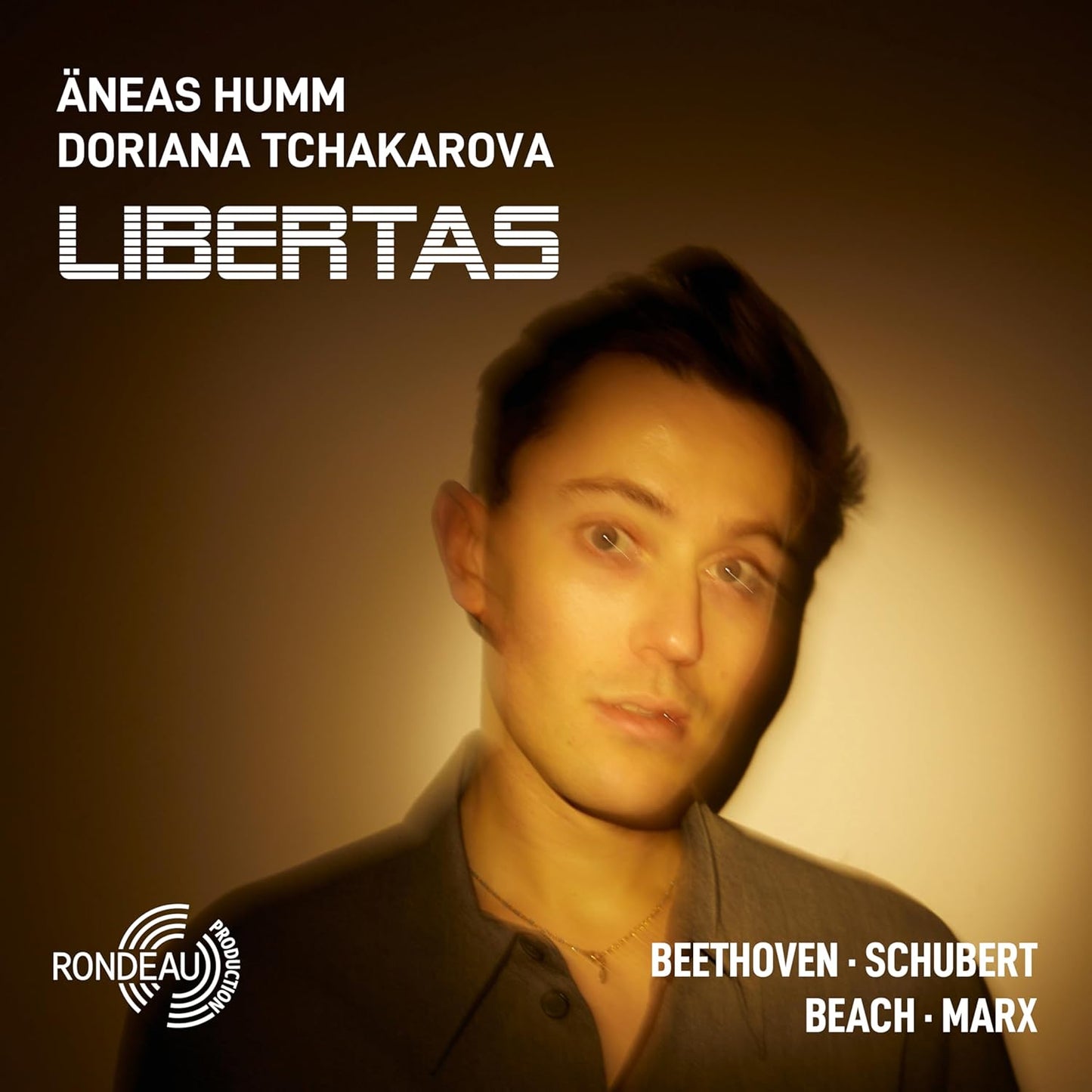 CD case for Humm/tchakarova’s “Libertas” album, barcode visible.