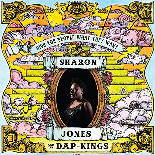 Album cover for Sharon Jones & The Dap-Kings, featuring a portrait in an ornate frame.