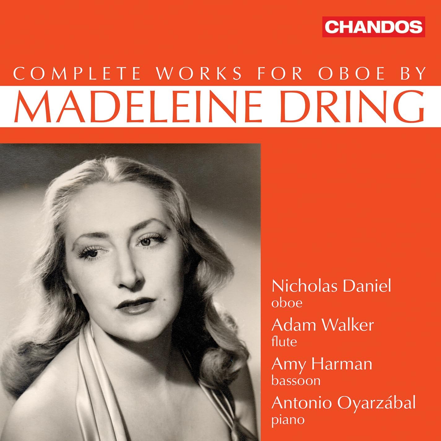 CD case featuring artwork likely related to classical oboe compositions.