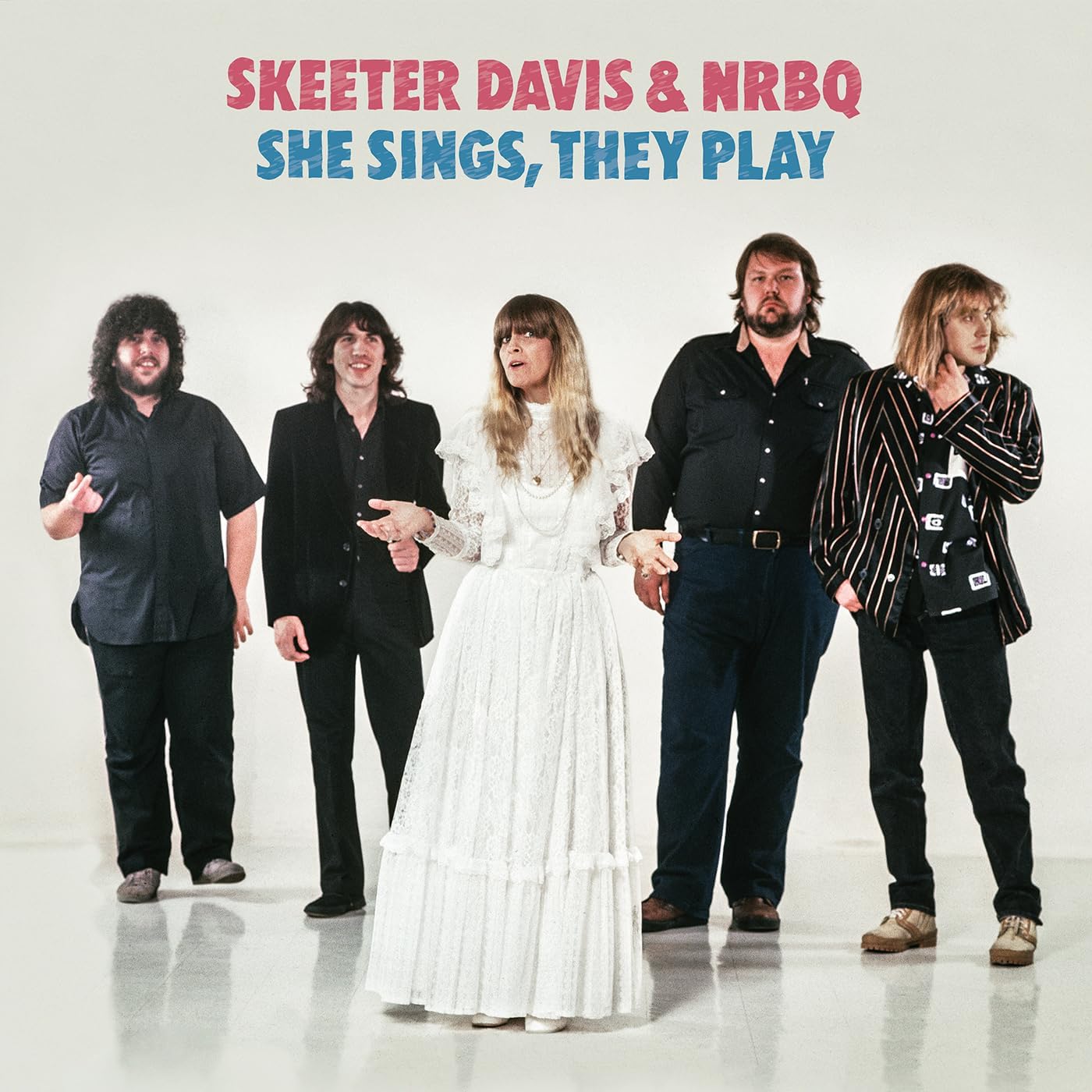 Album cover featuring Skeeter Davis and NRBQ, a group of five musicians.