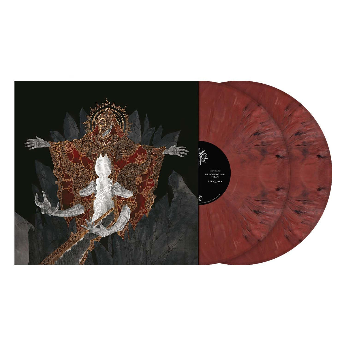 Dvne Voidkind vinyl record with dark artwork and marbled red discs.