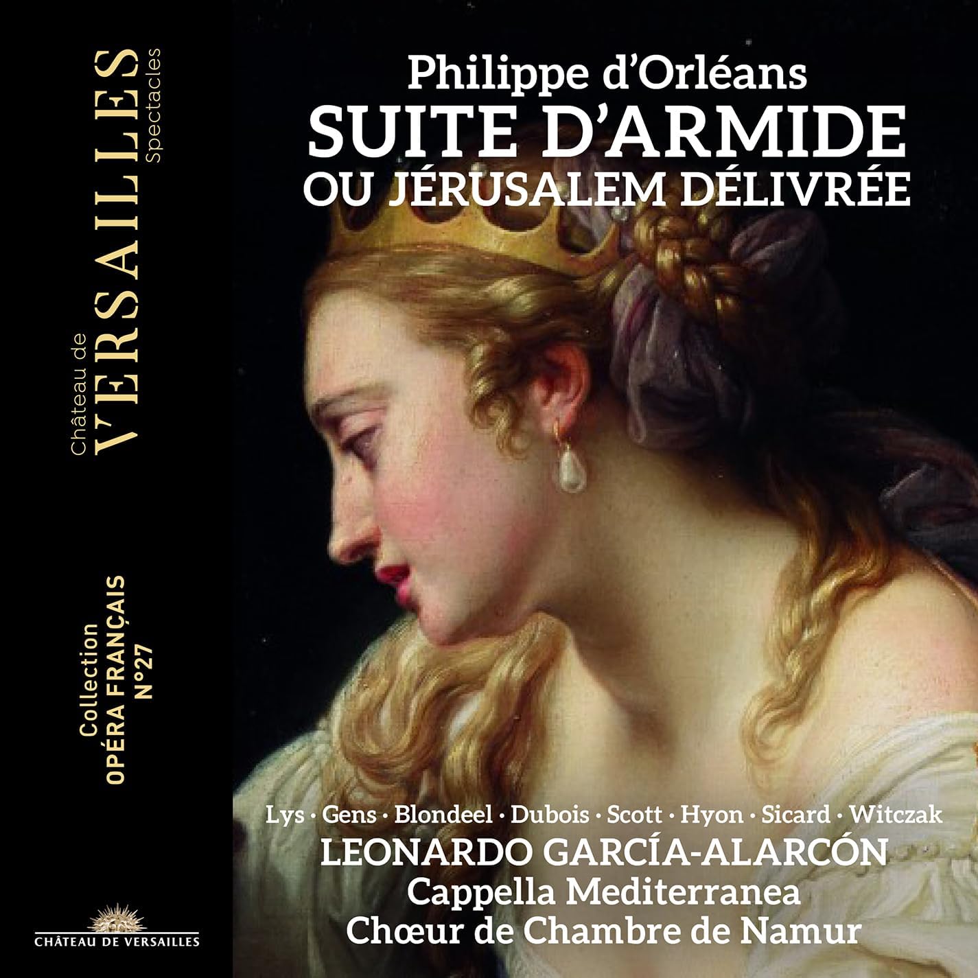CD cover for "Suite Dar" by Cappella Mediterranea, featuring portrait art.