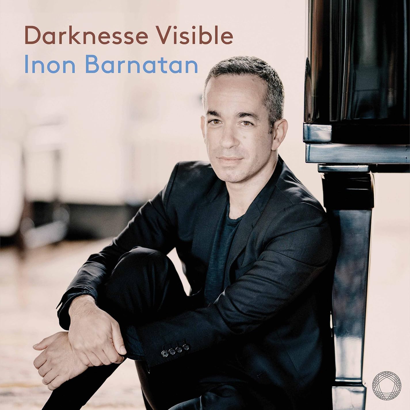 CD cover featuring pianist Inon Barnatan in a dark suit.