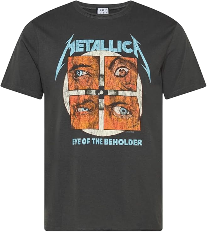 Metallica - Eye Of The Beholder Amplified Vintage Charcoal X Large T-Shirt