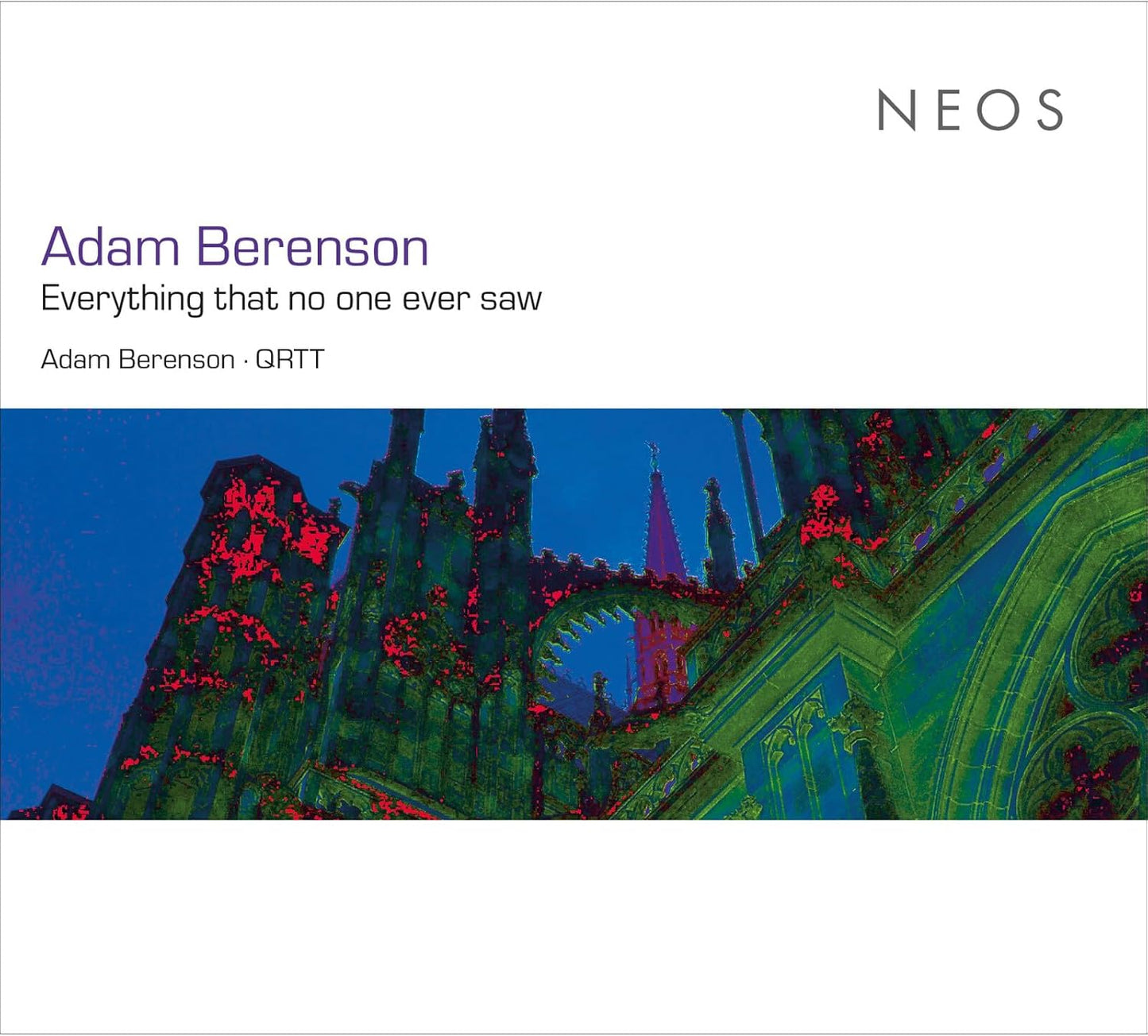 CD case featuring artist Adam Berenson, likely with album artwork.