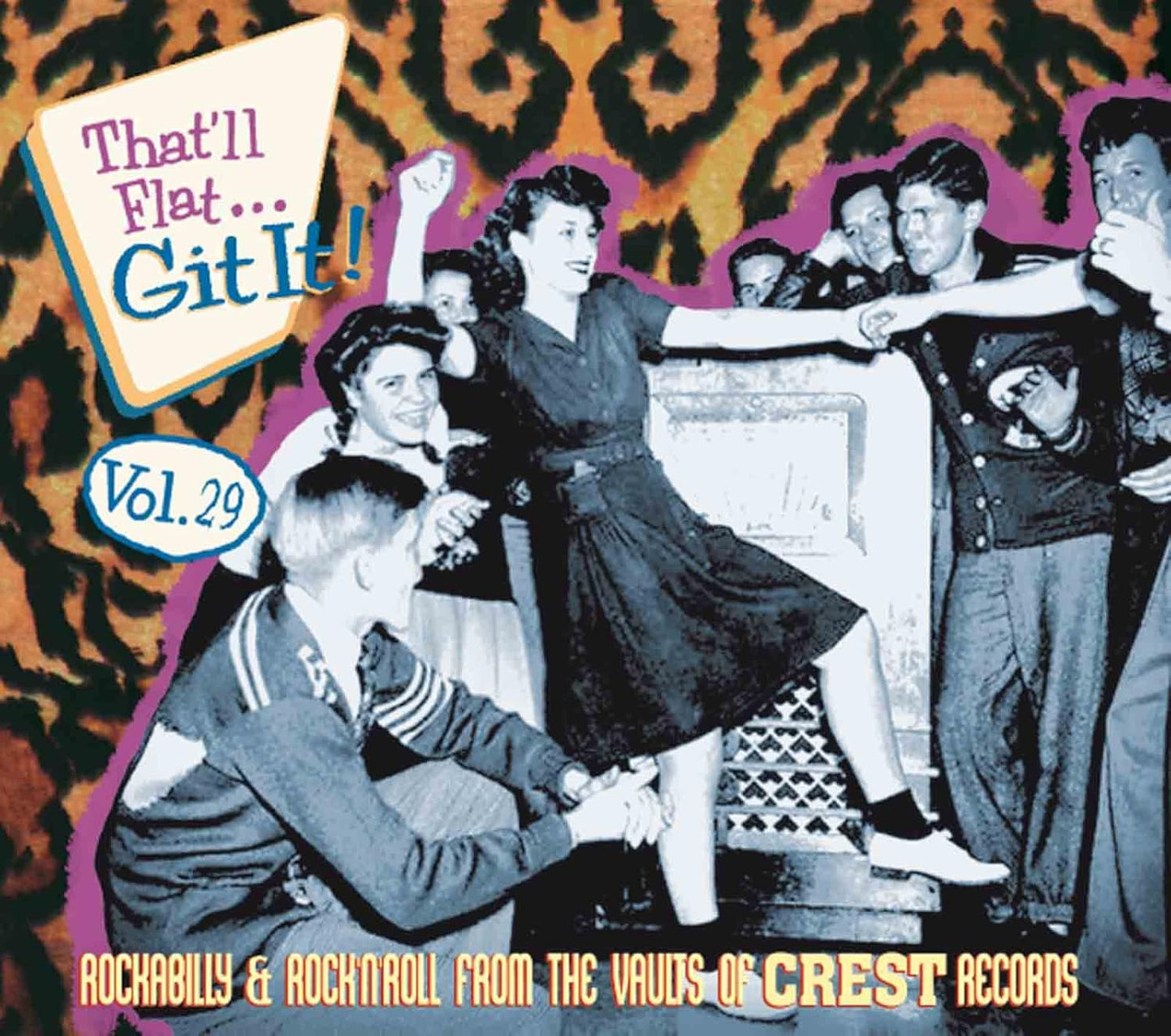 CD cover: black and white photo of 1950s dancers, text overlay.