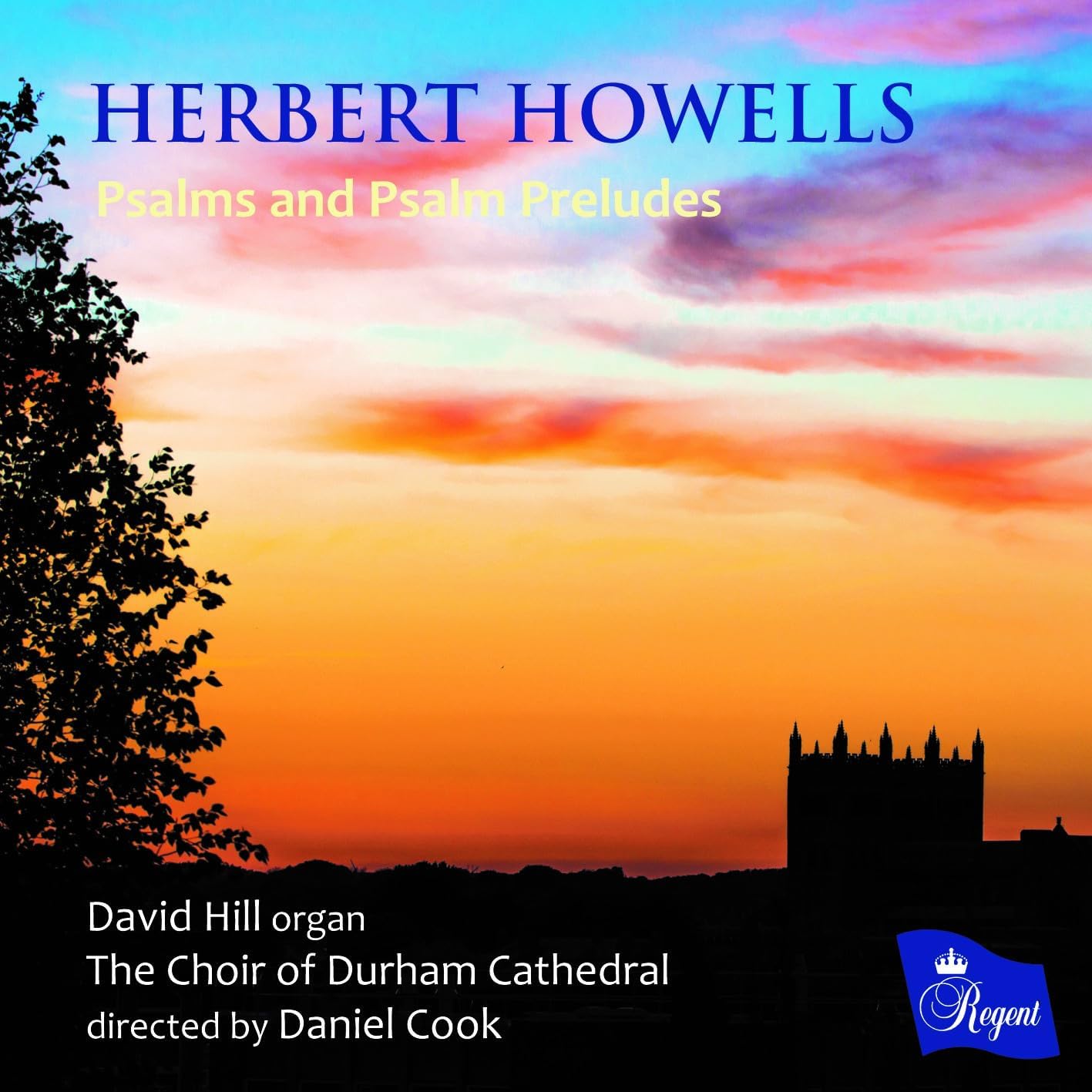 CD case featuring choral music by Herbert Howells, titled "Psalms A".