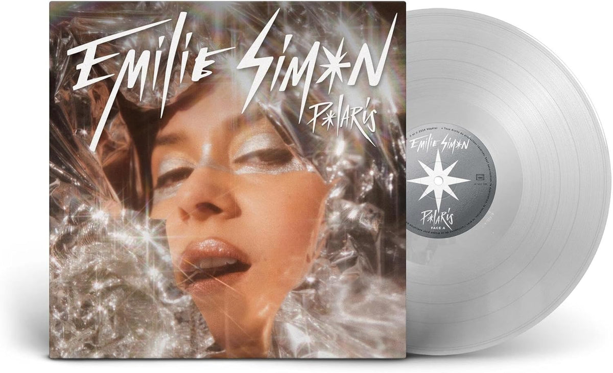 Vinyl record for Emilie Simon’s “Polaris” album with portrait cover art.