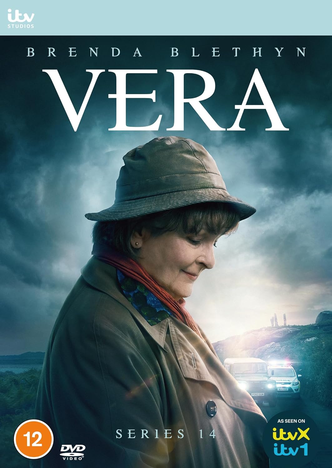 DVD cover for "Vera: Series 14" featuring Brenda Blethyn in a hat.