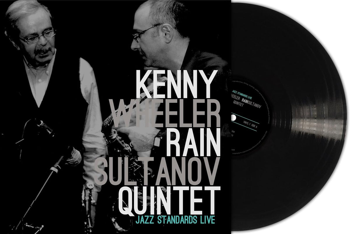 Vinyl record featuring Kenny Wheeler and Rain Sultanov, black and white portrait.
