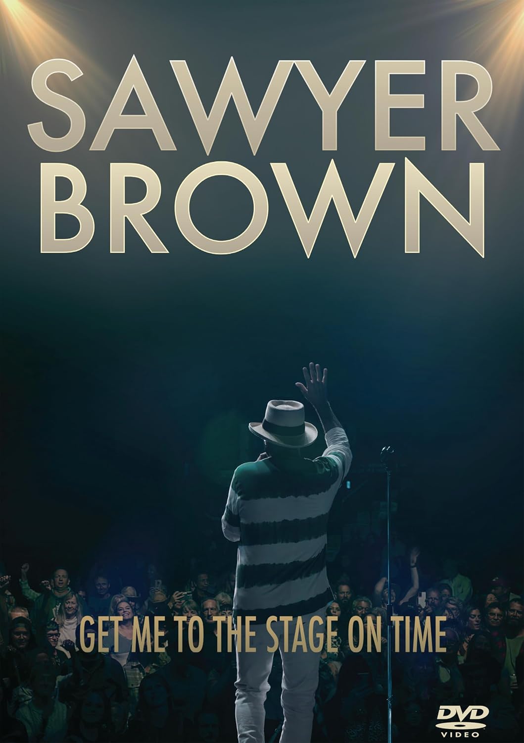 DVD cover featuring Sawyer Brown, a musician at a microphone on stage.