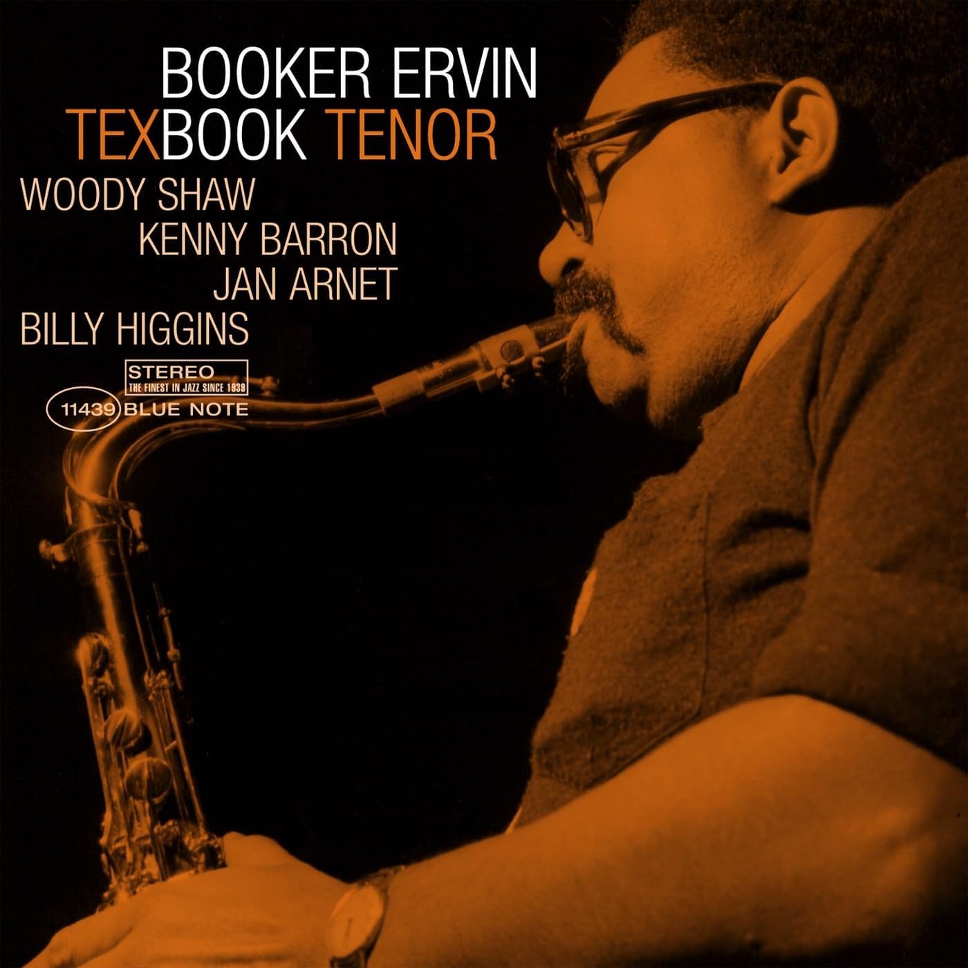 CD case featuring jazz saxophonist Booker Ervin, likely with blue tones.