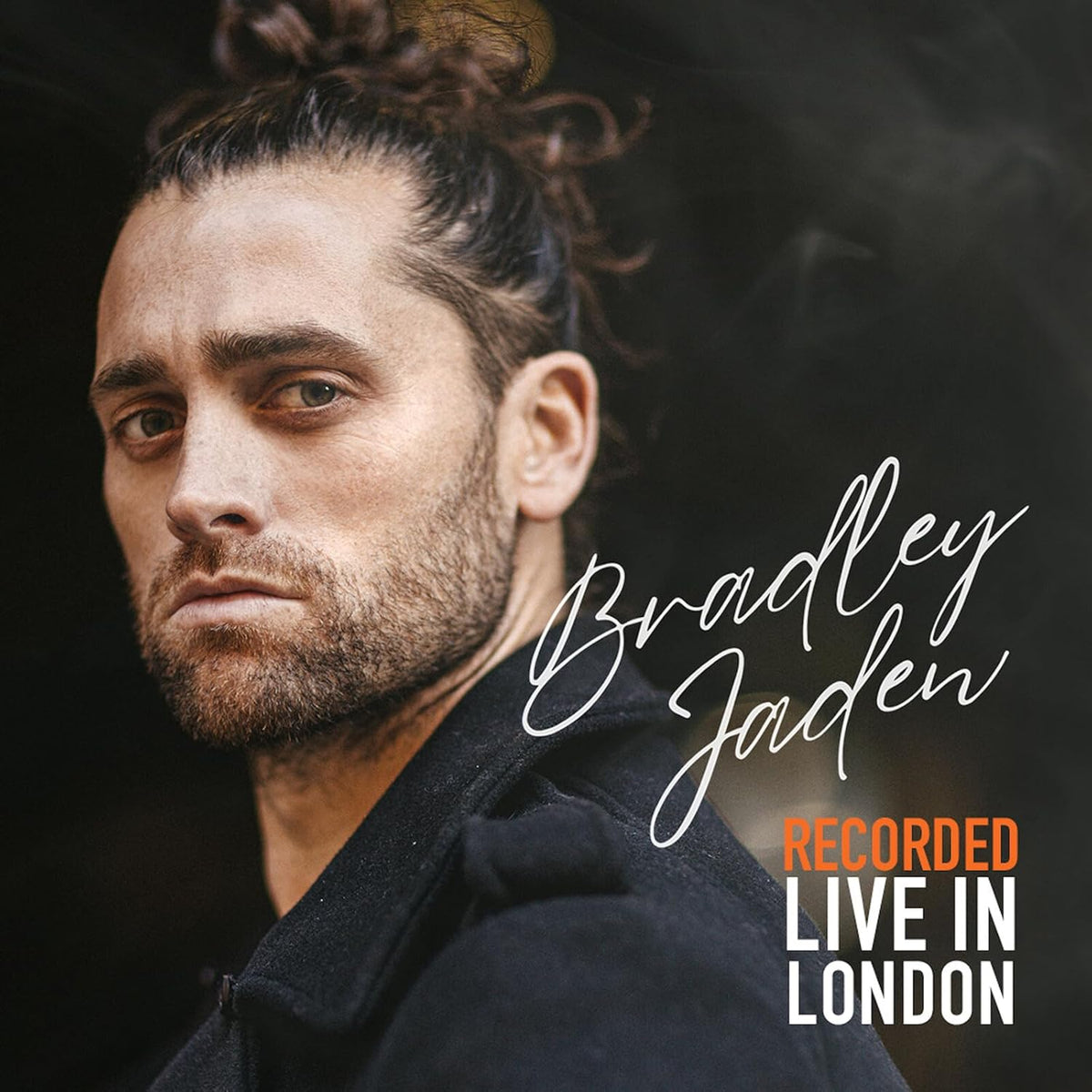 CD cover featuring portrait of Bradley Jaden with handwritten text.