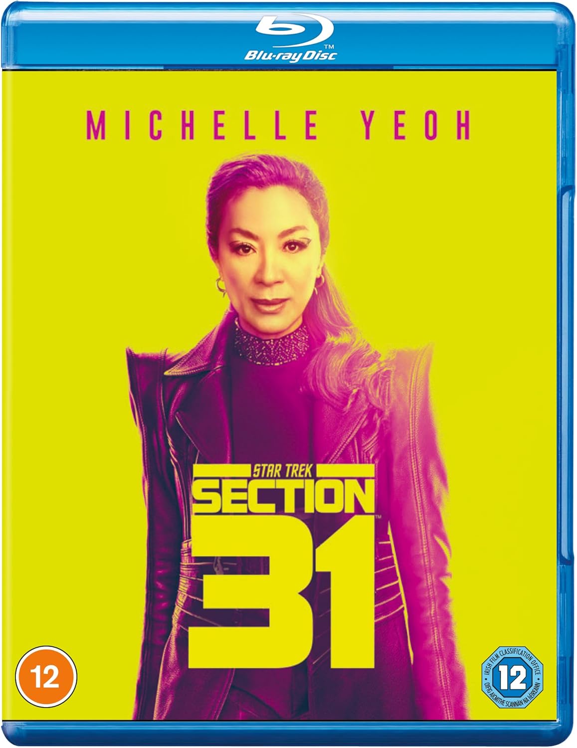 Blu-ray cover for "Star Trek Section 31" featuring Michelle Yeoh.