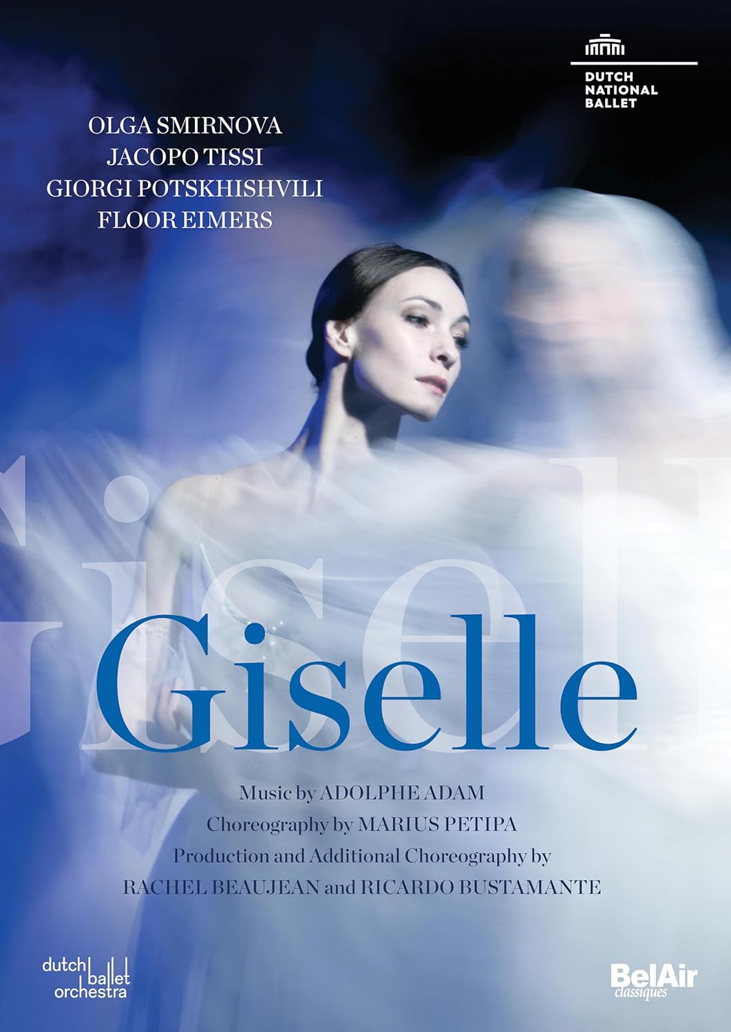 DVD cover for ballet "Giselle" featuring Olga Smirnova in costume.