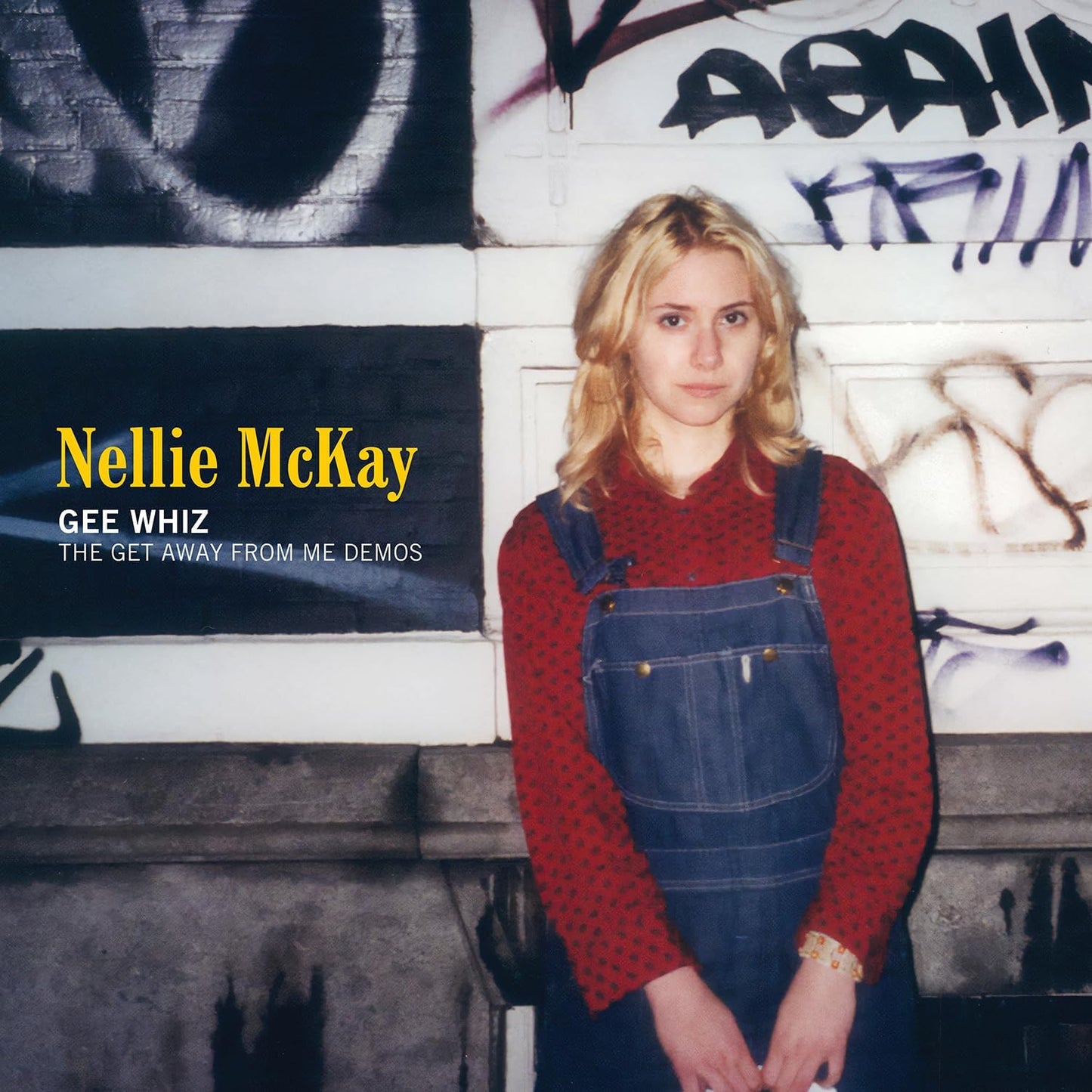 Album cover for Nellie McKay’s “Gee Whiz” featuring a portrait of the artist.
