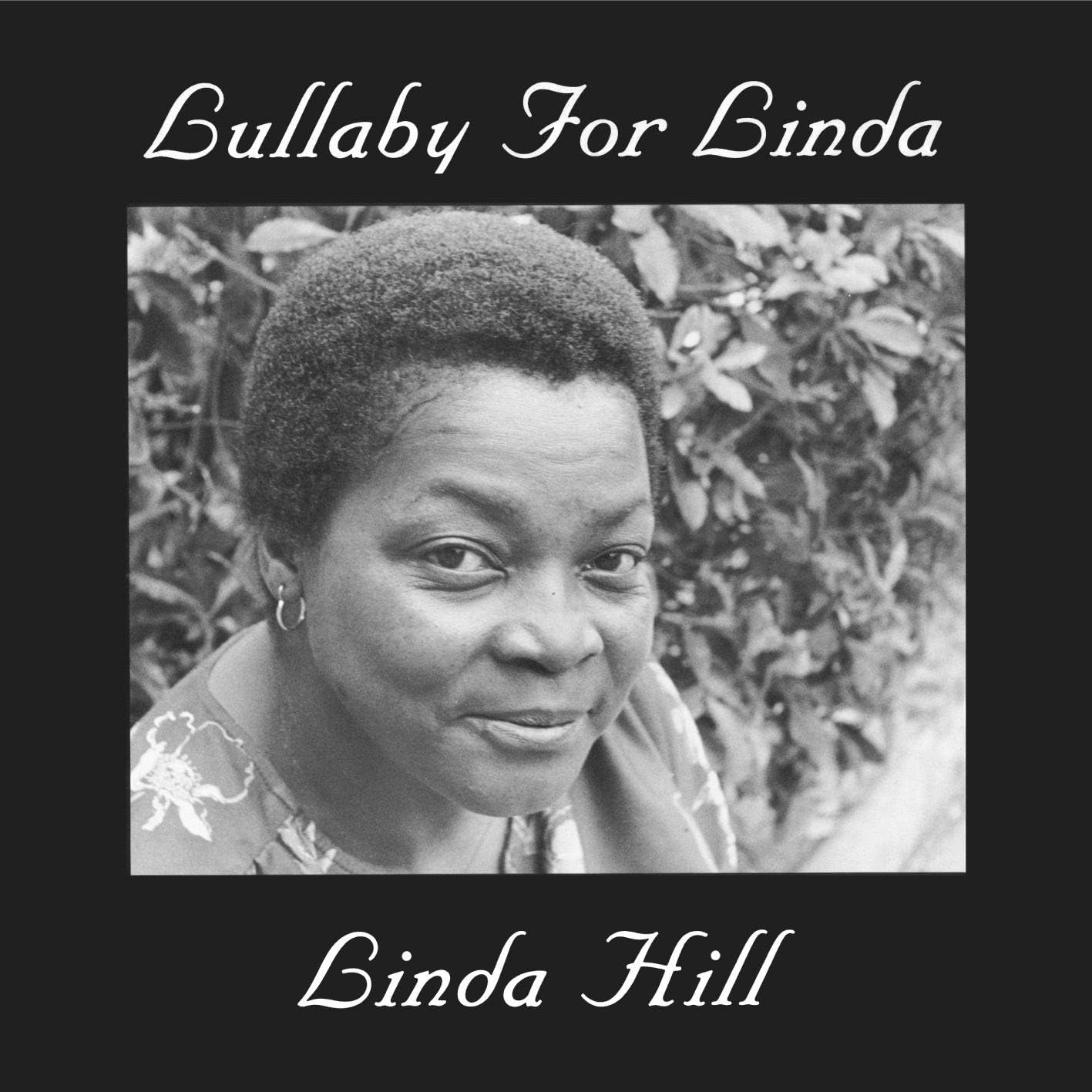 Black and white album cover featuring a portrait of Linda Hill.