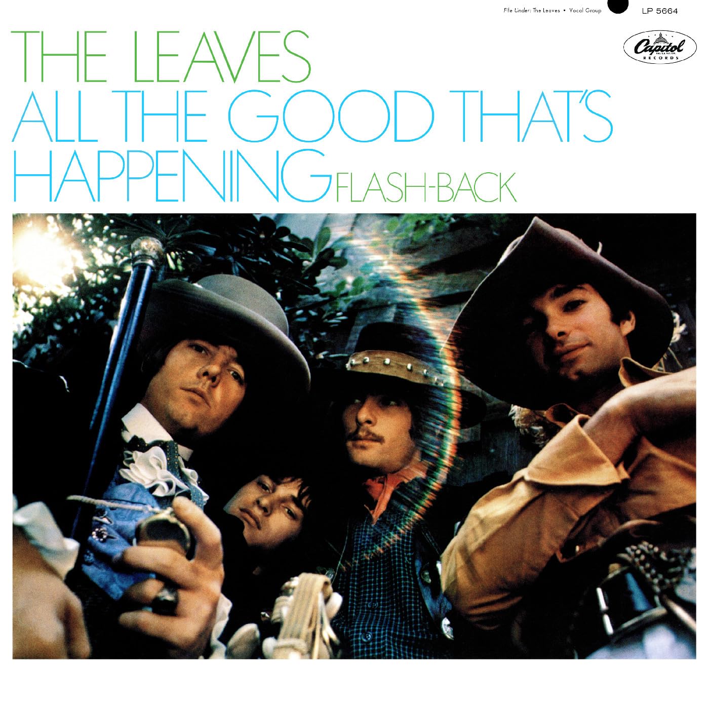 Album cover featuring four men in hats with the text The Leaves All The Good.