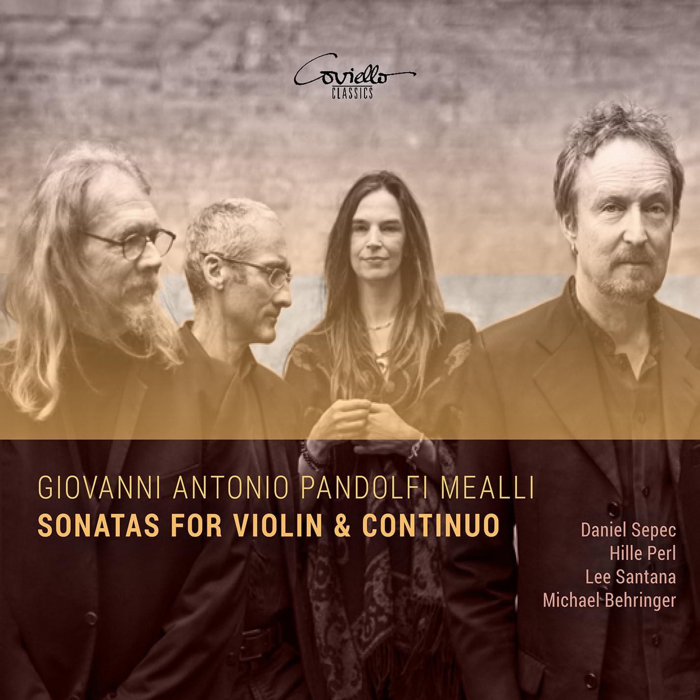 CD cover featuring three people and text: "Sonatas for Violin & Continuo".