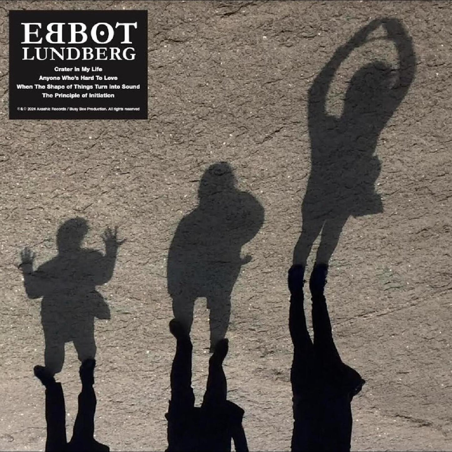 Album cover for Lundberg, Ebbot: "When The Shape Of Things Turn In To Sound.