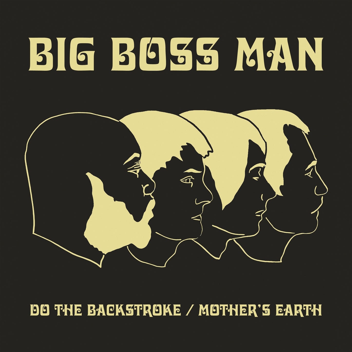 Vinyl record cover: "Big Boss Man" with silhouettes of faces.
