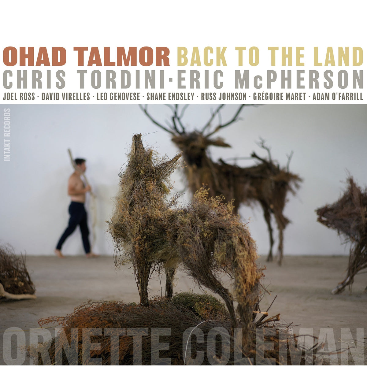 CD cover: desert landscape with human-like figures made of branches.