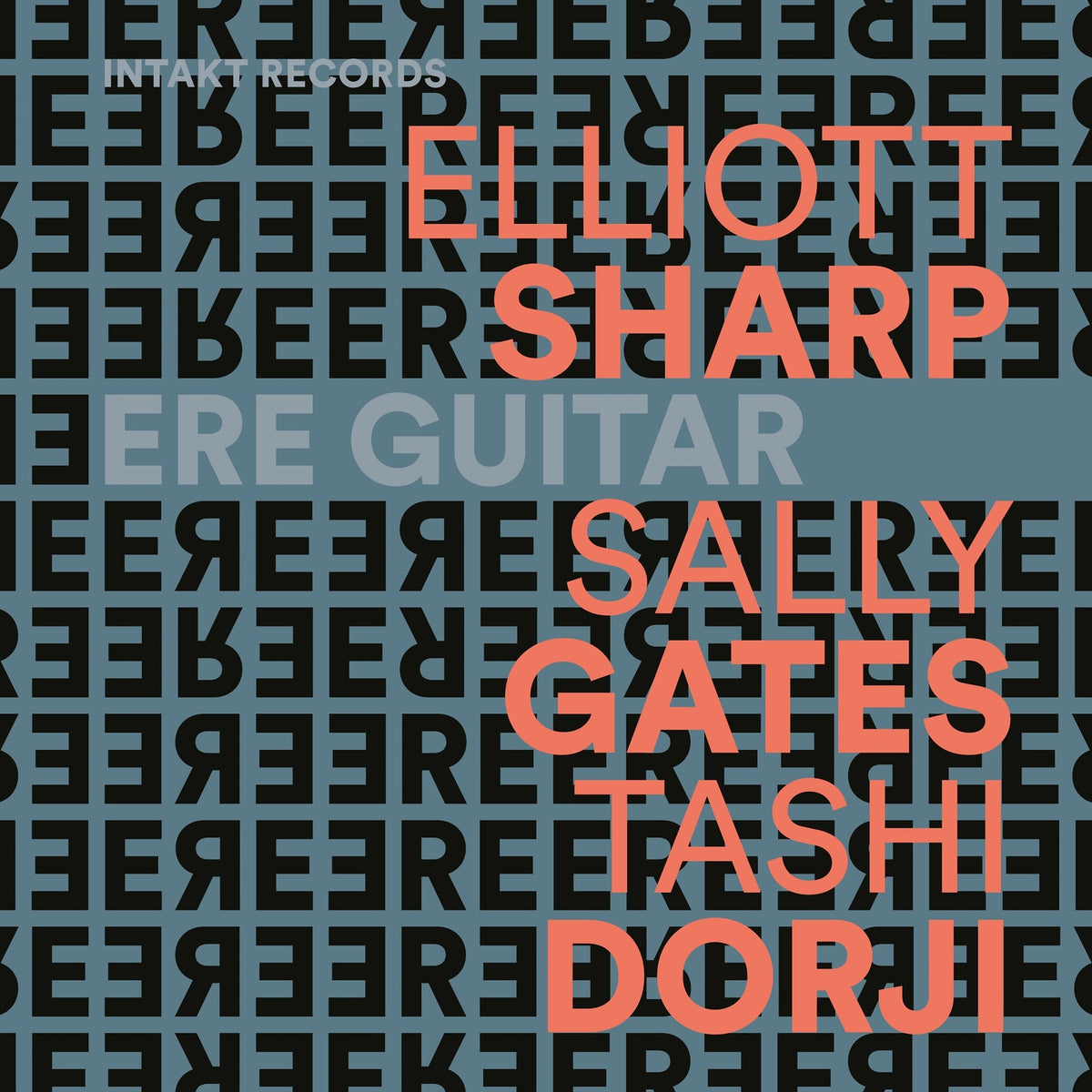 CD cover for "Sharp Elliott - Sally Gates - Ere Guitar" with text.