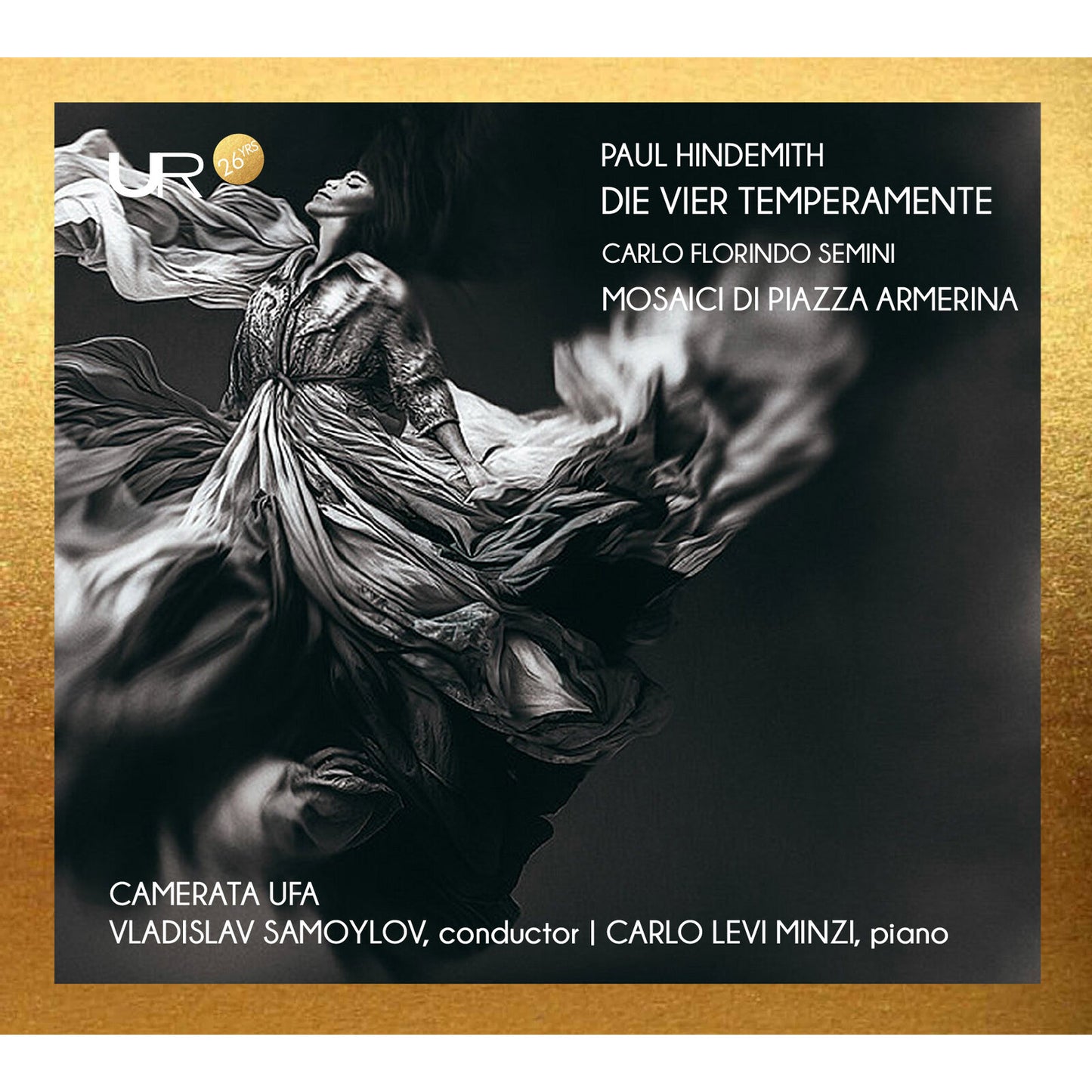 CD cover for Hindemith & Semini, featuring abstract, swirling figures.