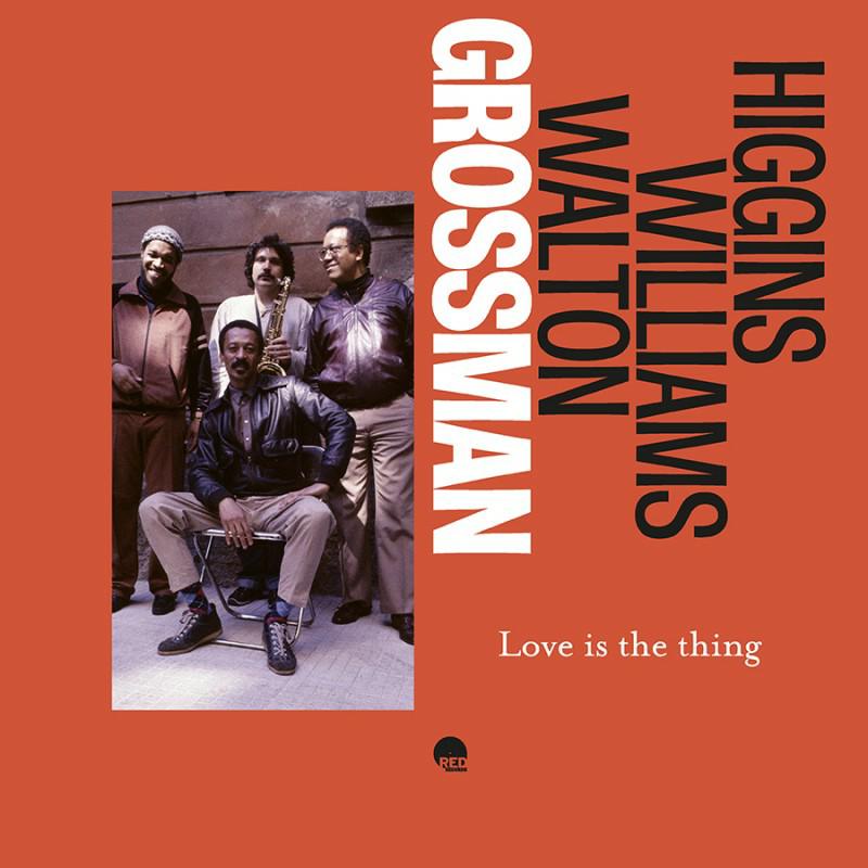 Album cover featuring Steve Grossman and musicians, red background.