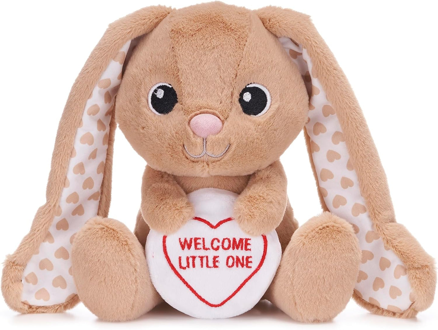 Love Hearts 7" Welcome Little Bunny Plush Gift