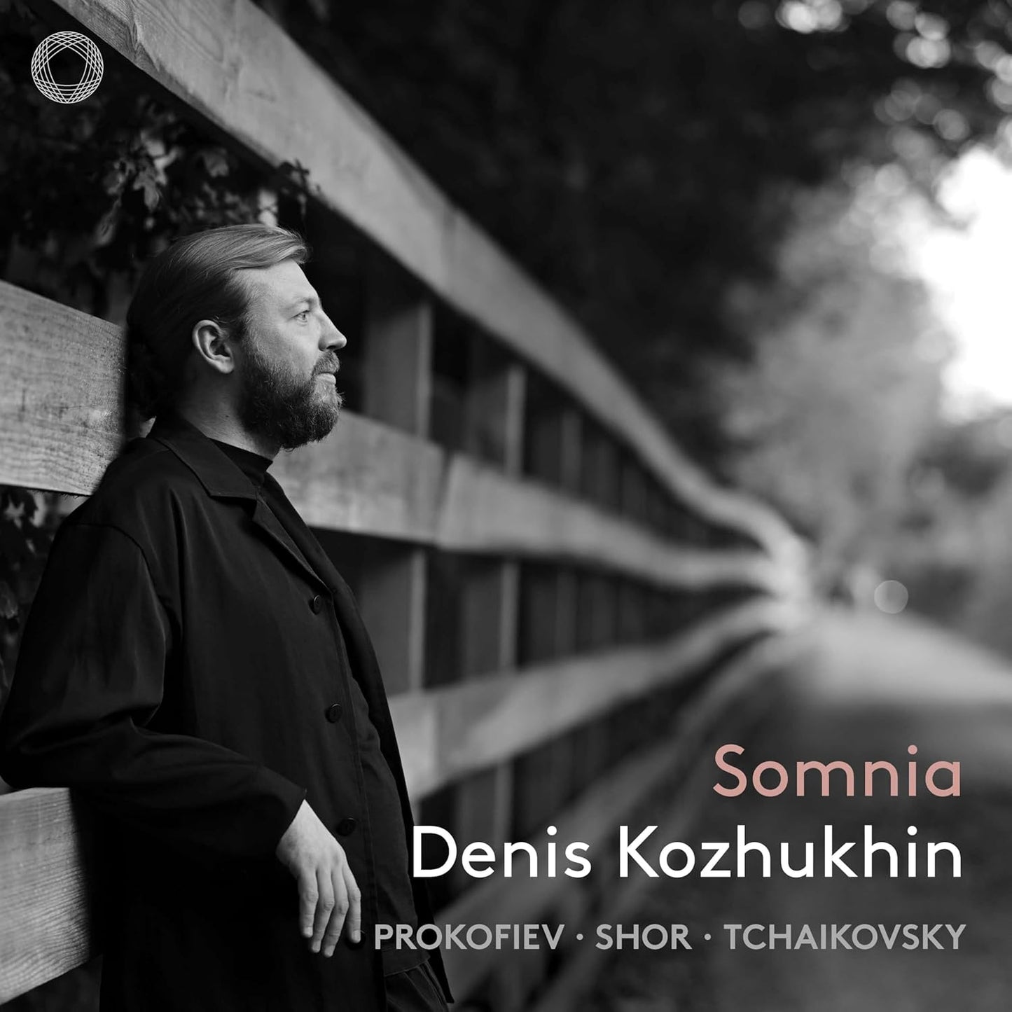 CD case featuring pianist Denis Kozhukhin, album title "Somnia," and barcode.