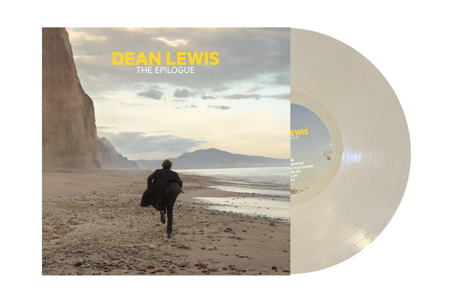 Dean Lewis' "The Epilogue" vinyl record with beach cover art.