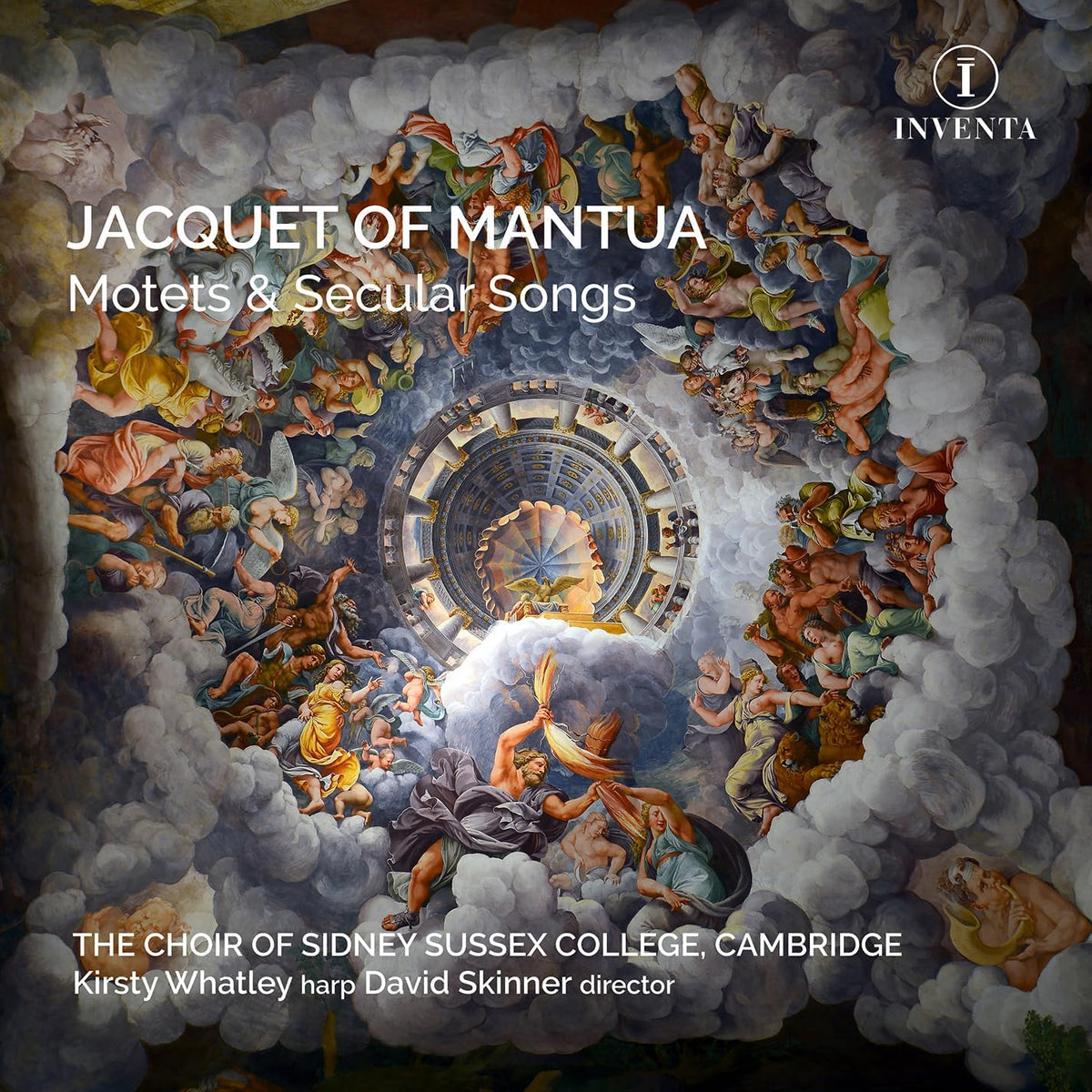 CD cover featuring a painted ceiling with figures and swirling clouds.