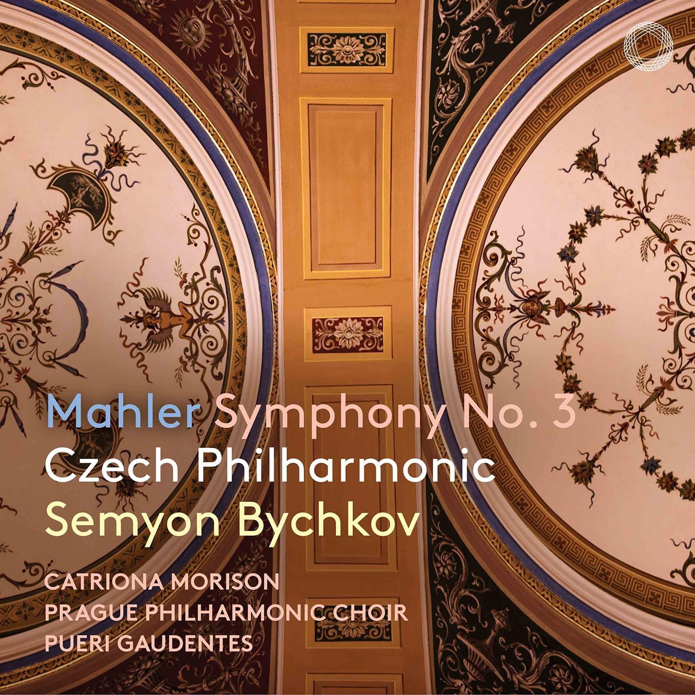 CD cover: ornate gold design with text “Mahler Symphony No. 3”.