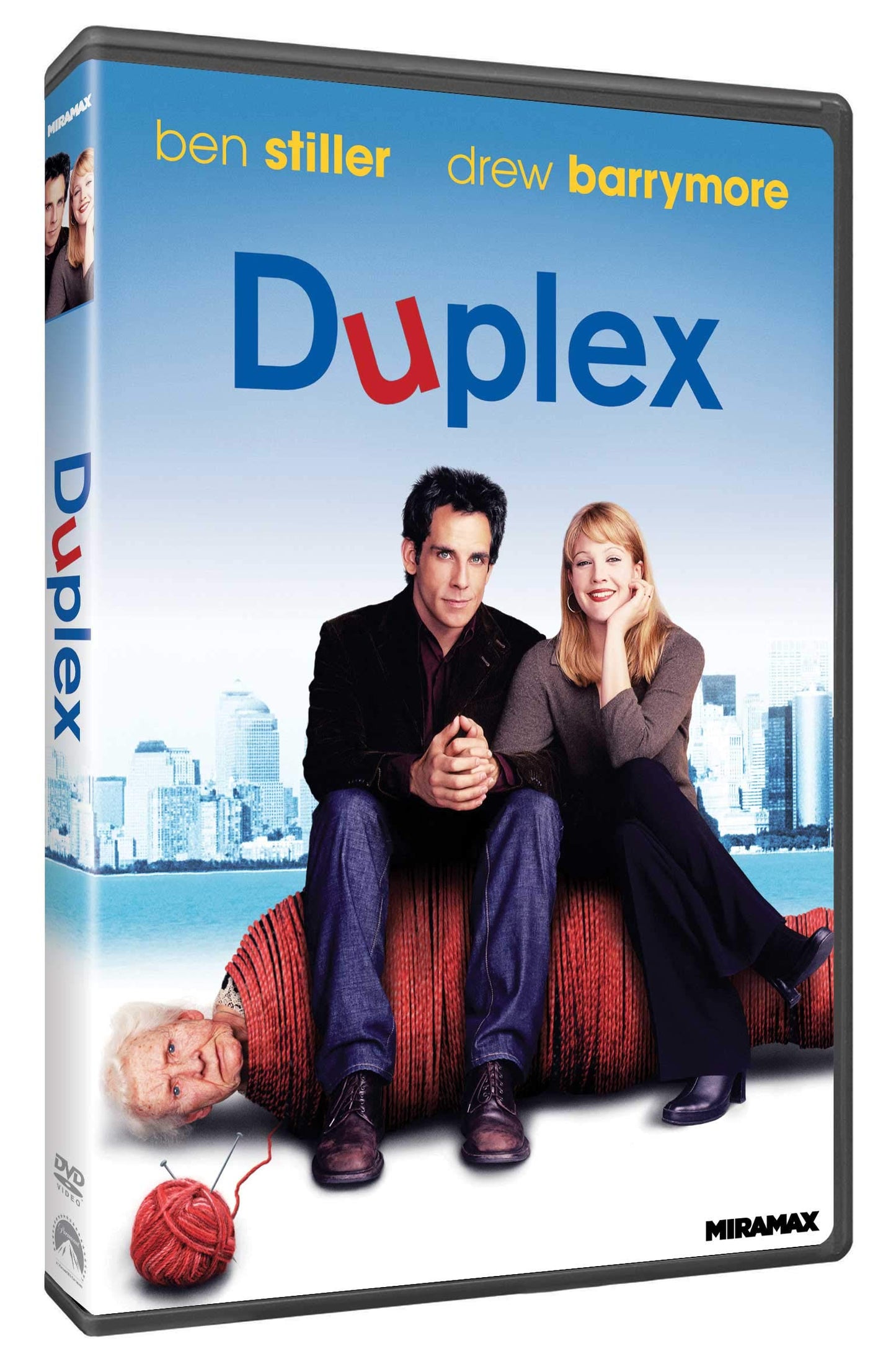 Duplex" DVD cover featuring Ben Stiller and Drew Barrymore.