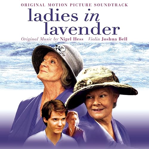 CD cover for "Ladies in Lavender" featuring two older women and a young man.
