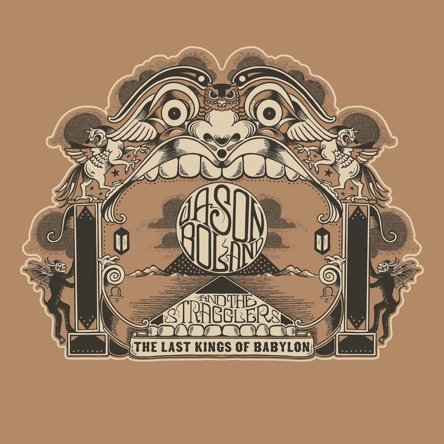 CD cover for Jason Boland & The Stragglers’ “Last Kings Of Babylon” album.