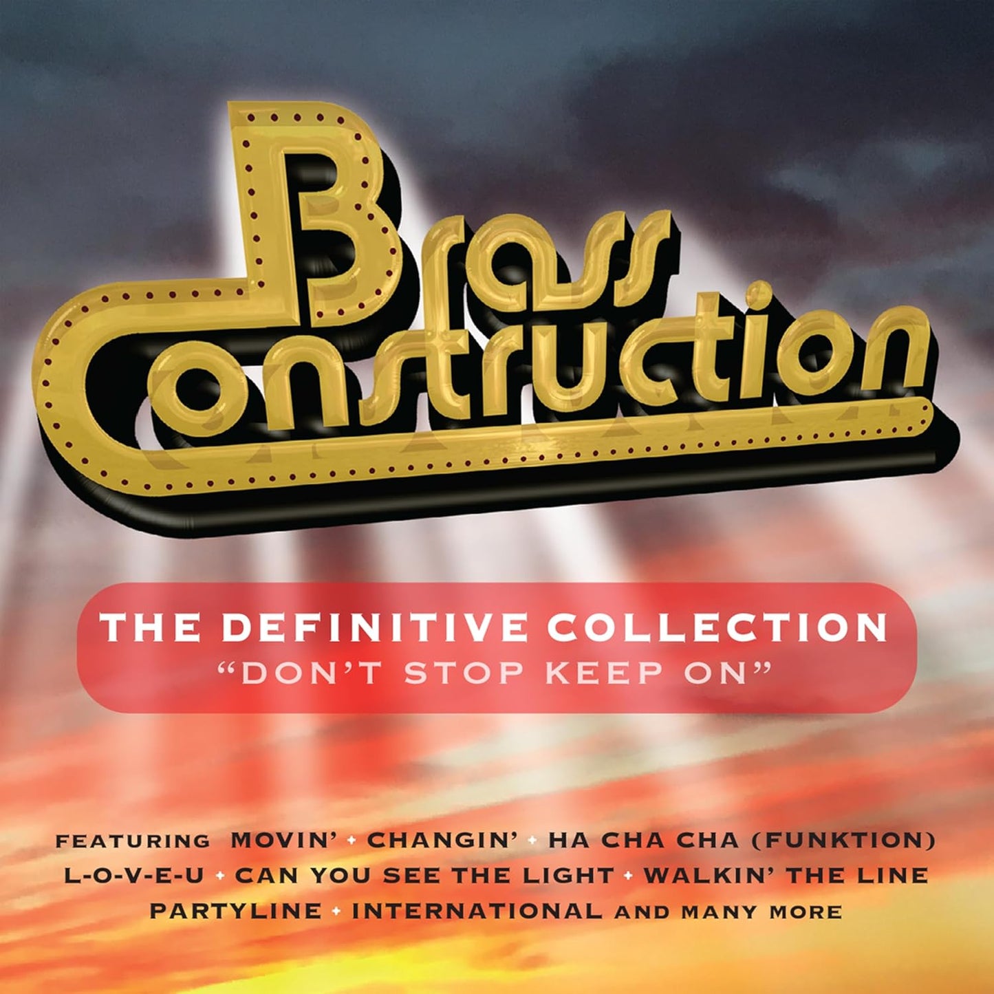 CD cover for Brass Construction’s “The Definitive Collection - Don’t.”