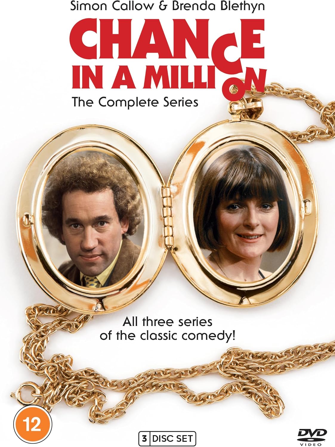 “Chance In A Million” DVD cover featuring portraits in oval frames.