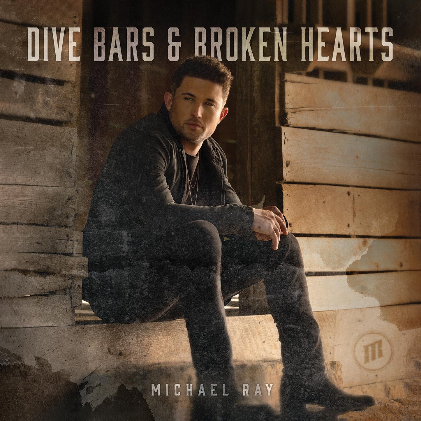 Album cover for Michael Ray's "Dive Bars & Broken Hearts" CD.