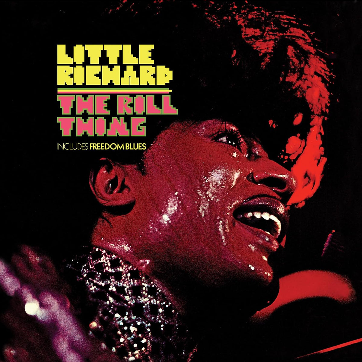 Album cover for Little Richard’s “The Rill Thing,” featuring a portrait.