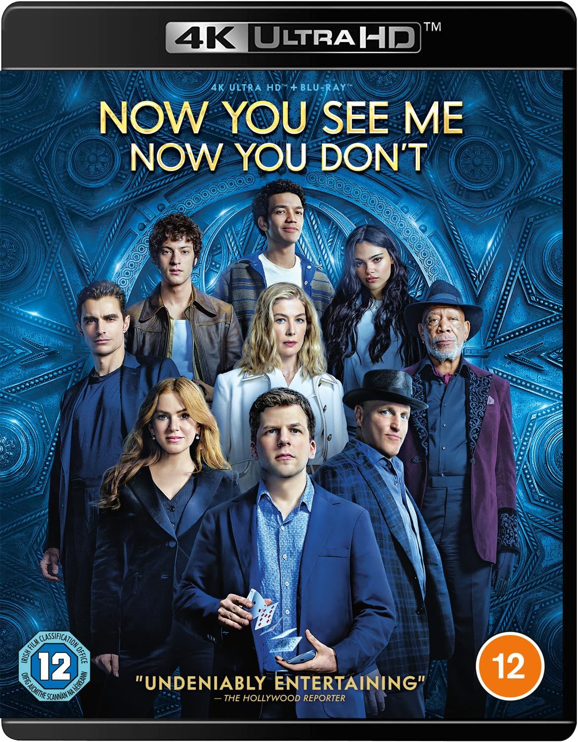Blu-ray cover for “Now You See Me: Now You Don’t” featuring a cast group.