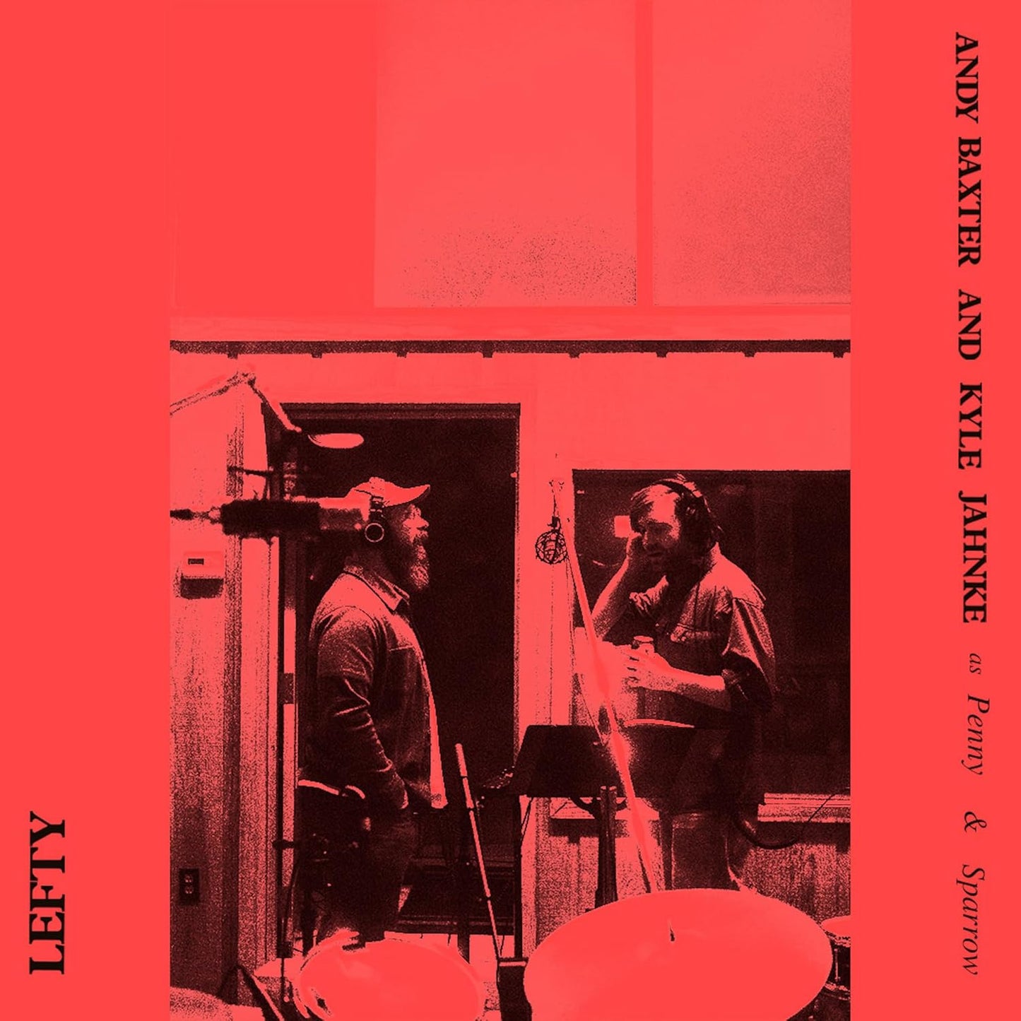 CD case for Penny & Sparrow’s “Lefty” album, featuring likely band imagery.