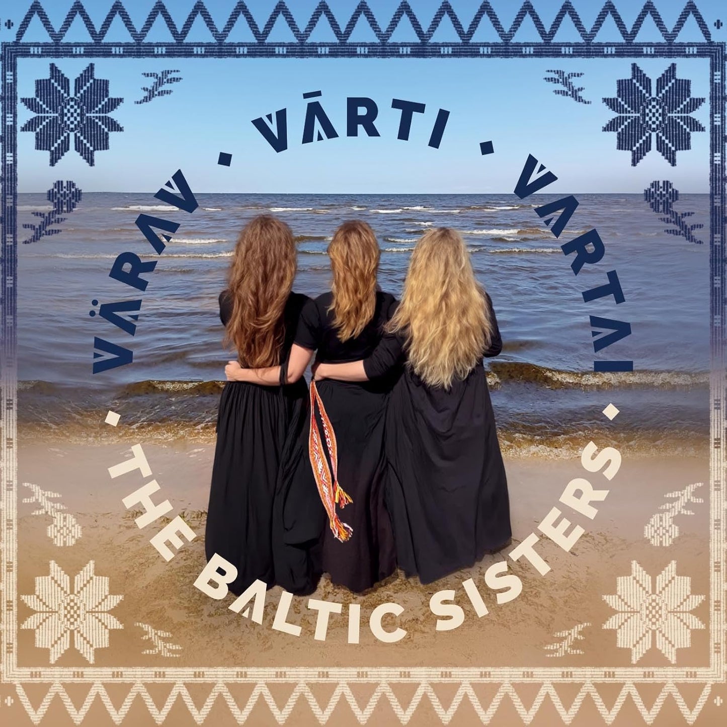 CD cover featuring three women with long hair on a beach.