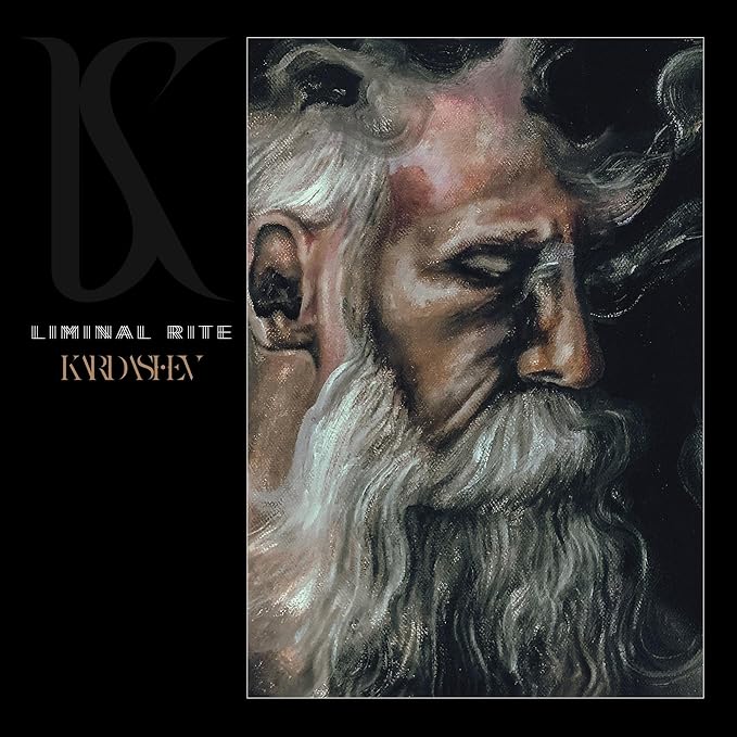 CD cover: grayscale portrait of an elderly man with a long beard.
