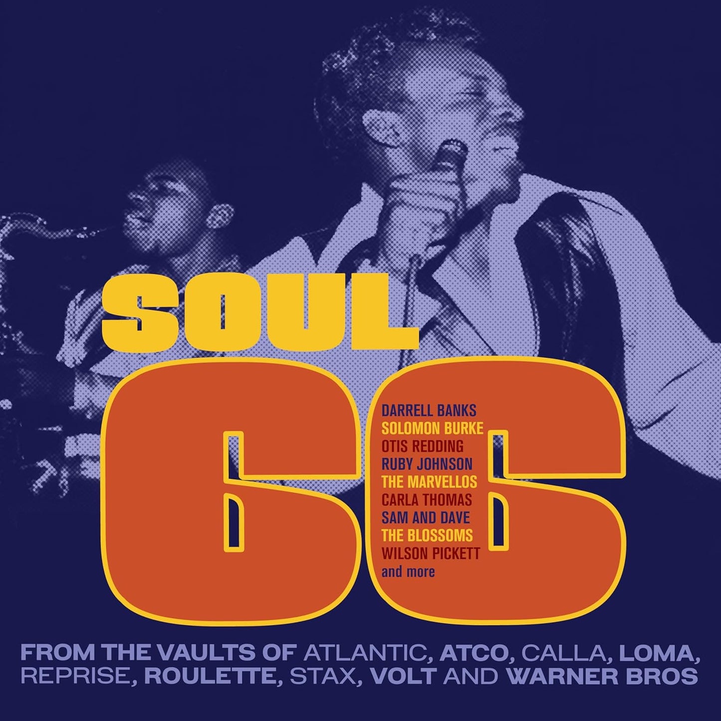 CD cover for "Soul 66" compilation featuring portraits and text.