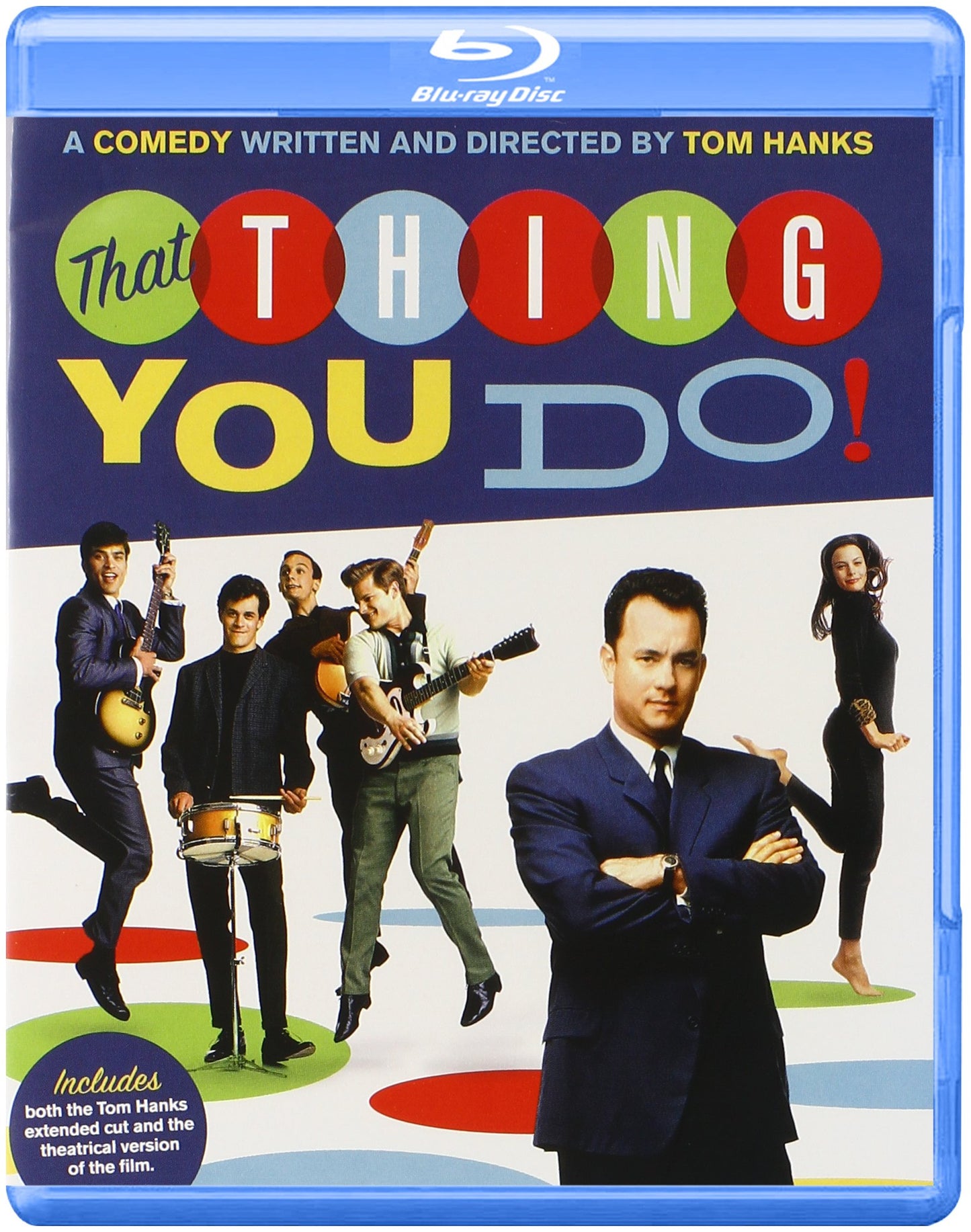 “That Thing You Do!” Blu-ray cover with band members and Tom Hanks.