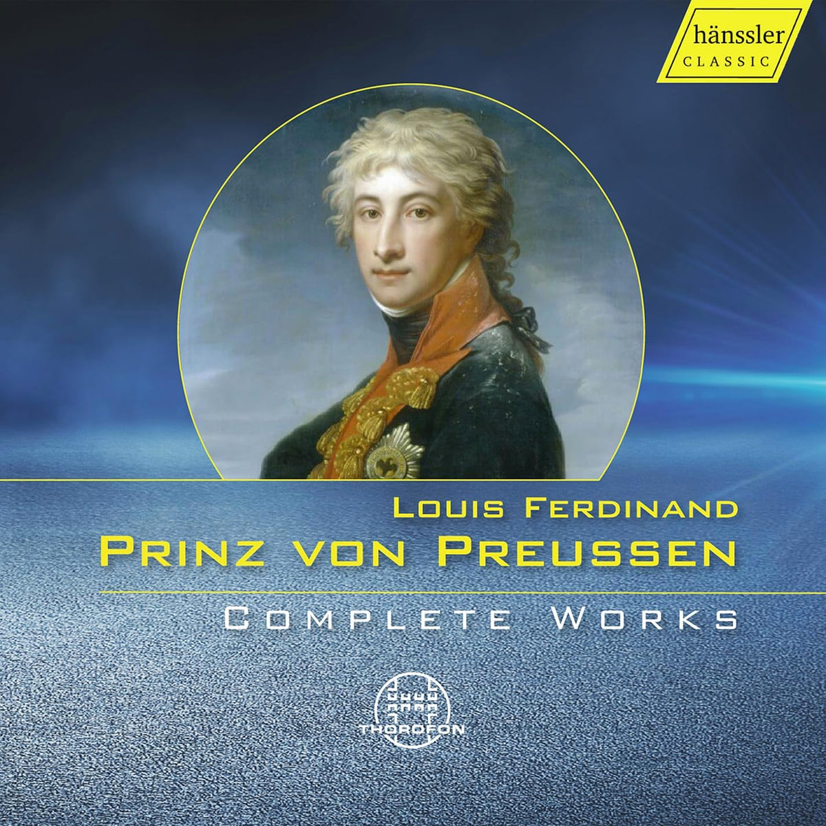CD cover featuring a portrait of Louis Ferdinand, Prince of Prussia.