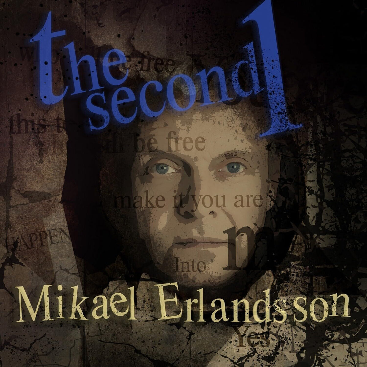 CD cover for Mikael Erlandsson’s “The Second 1” featuring a portrait.